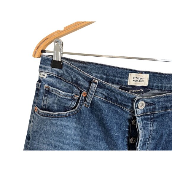 Citizens Of Humanity Emerson Relaxed Boyfriend Jeans Size 28 Mid-Rise Denim Made - Picture 3 of 10